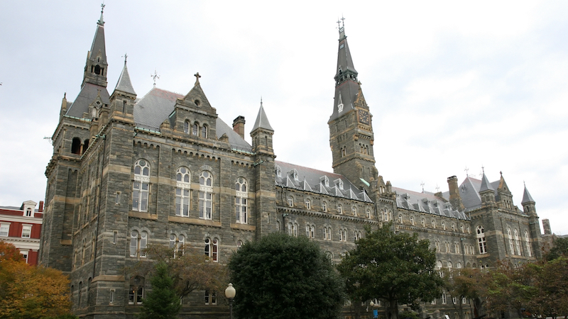 Building on Georgetown University's Campus