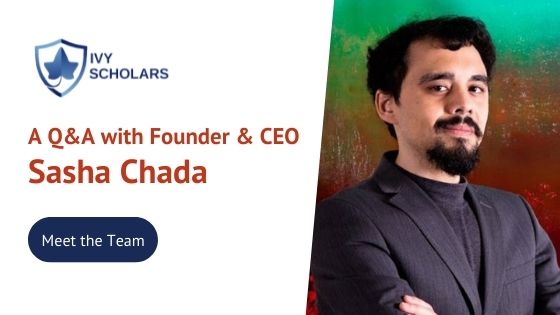 Sasha Chada Q&A