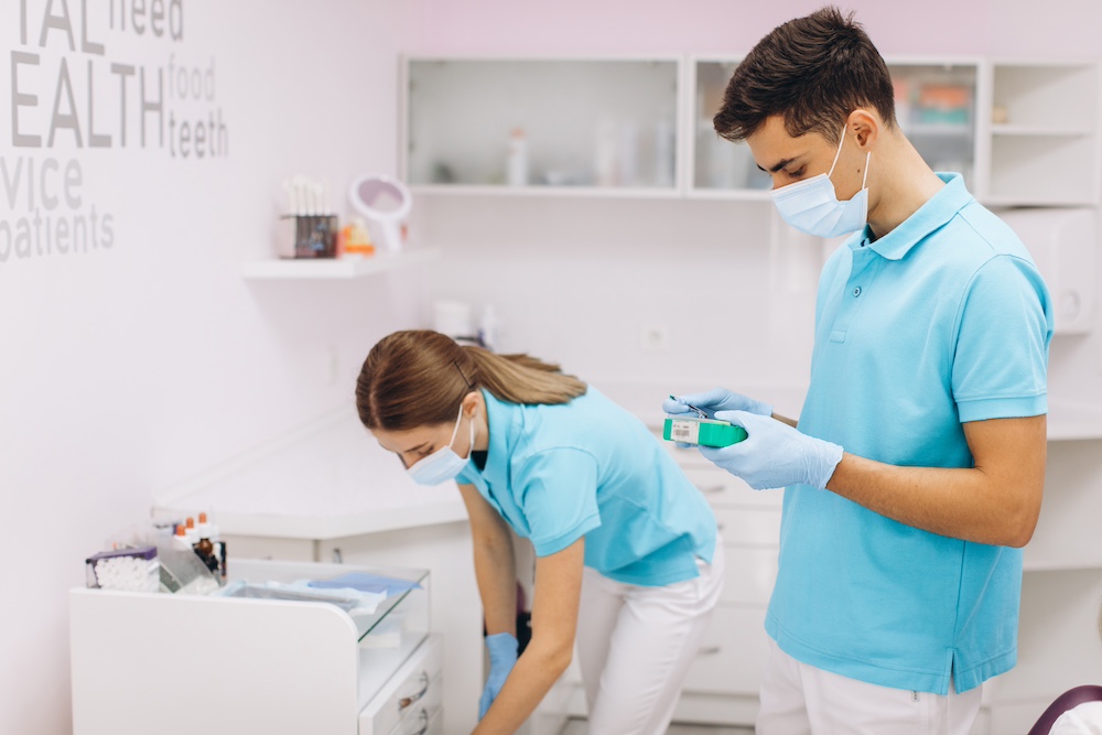 Shot of Room in Dental School