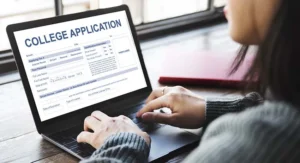 Student applying for college