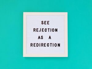 Positivity post for rejection as a redirection